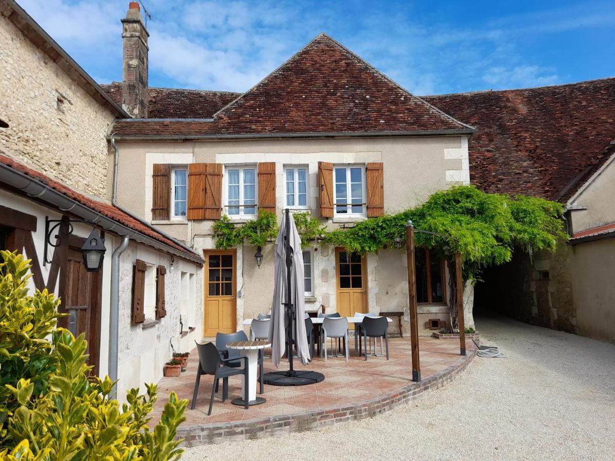 Bed and Breakfast Aux Sources De Ouanne Esterno foto