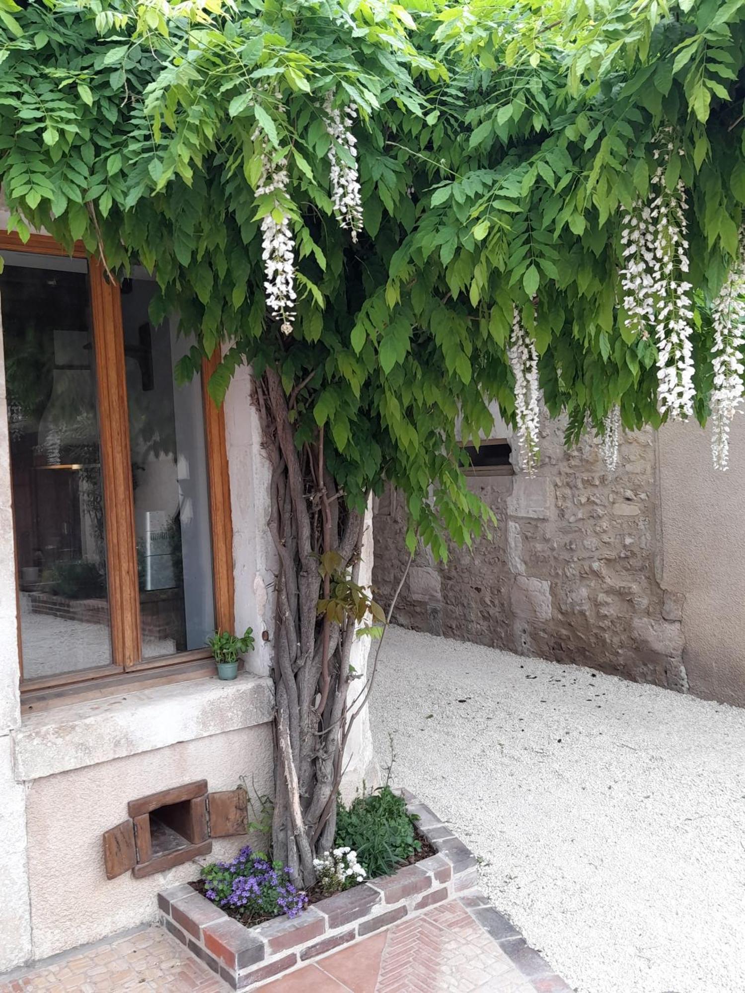 Bed and Breakfast Aux Sources De Ouanne Esterno foto